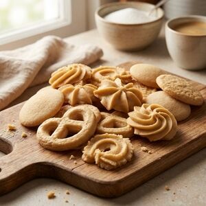 Soy Wax Melts Shortbread Butter Cookie Assortment - Golden